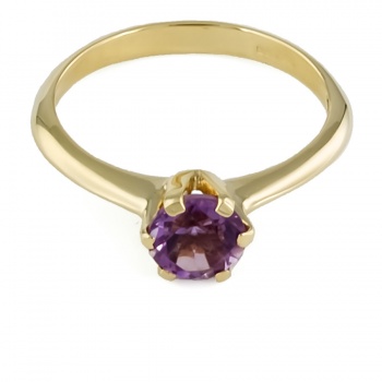 9ct gold Amethyst Ring size N